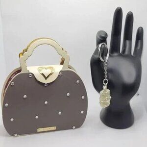 GREAT GIFT! Gemstone Keychain & Purse Gift Box